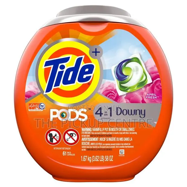 Tide Pods 4 In One Downy 1.(3.62lb )58 0z · Photo 1