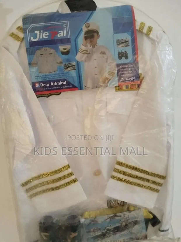 Navy Captains Costume for Kids Career Day · Photo 1