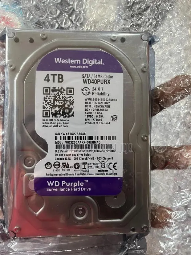 4tb Surveillance HDD Purple W/D · Photo 1