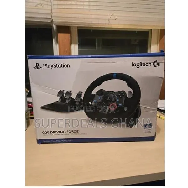Logitech Driving Force G29 Gaming Racing Wheel For Ps4 Ps3 · Photo 1