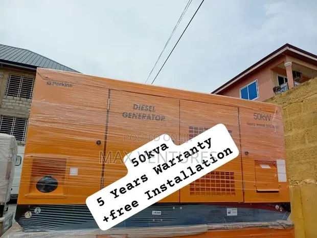 50kva Yellow Diesel Powered Generator Fortitude · Photo 1