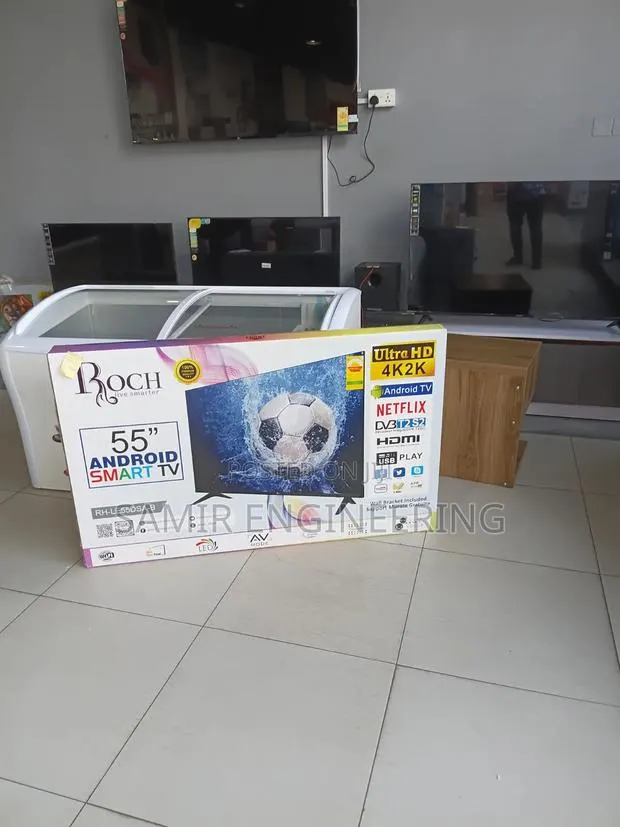 Roch RH-LE55DSA-B | 55-Inch Frameless Smart Android TV · Photo 1
