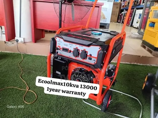 Ecoolmax 10kVA Super Silent Generator – 100% Copper Coil, 10kva · Photo 1
