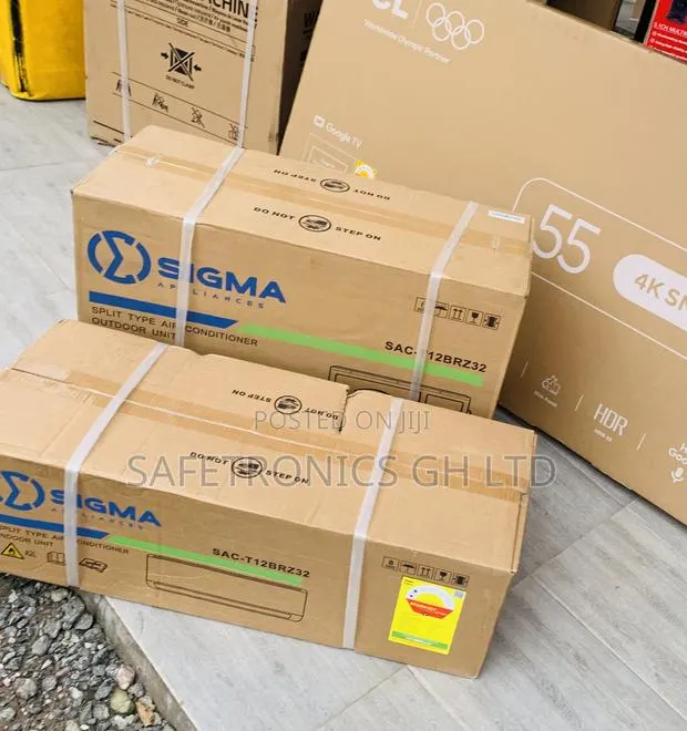 Massive White Sigma 2.5 HP (Horsepower) Air Conditioners · Photo 1