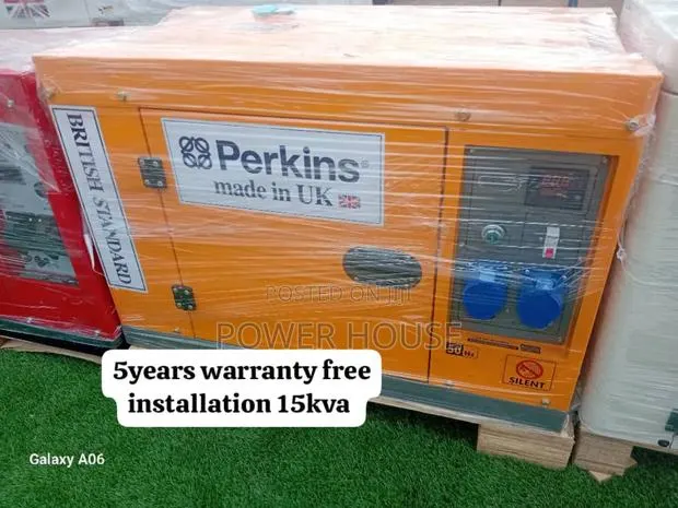 Crystal Dynamo Perkins Generator Diesel 15kva · Photo 1