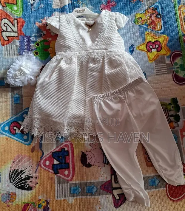 Baby Girl White Christening Dress 0 to 6months( Reduced to Clear) · Photo 1