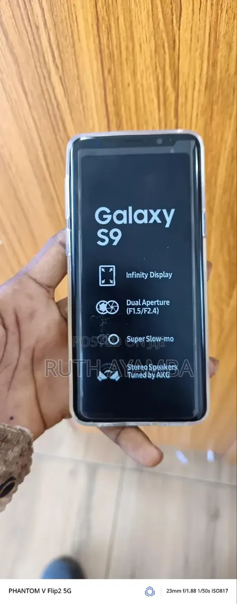Samsung Galaxy S9 64 GB Black · Photo 1