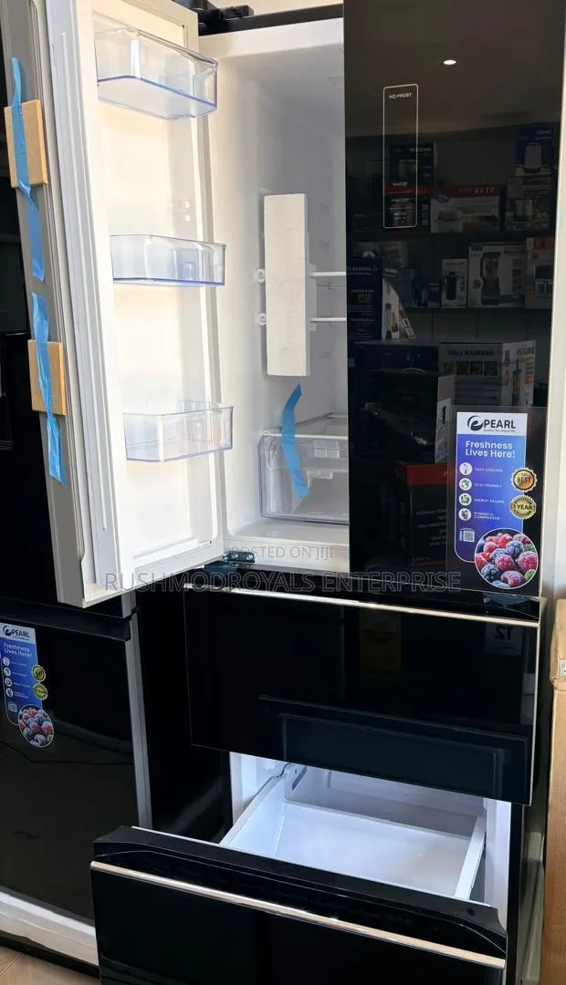 Black Mirror Pearl 320liters 4 Door Fridge · Photo 1