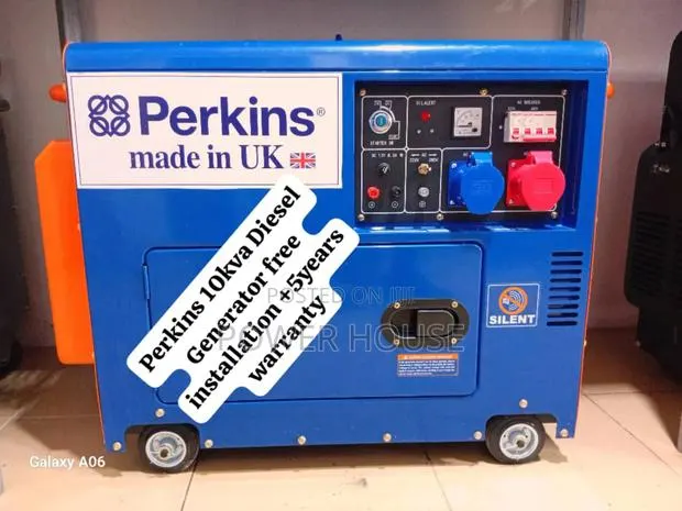 Creative Turbine Perkins Diesel Generator 10kva Silent · Photo 1