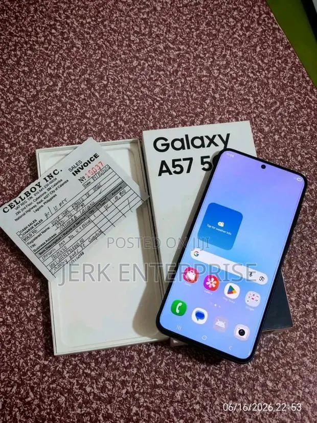 New Samsung Galaxy A57 256 GB Black · Photo 1