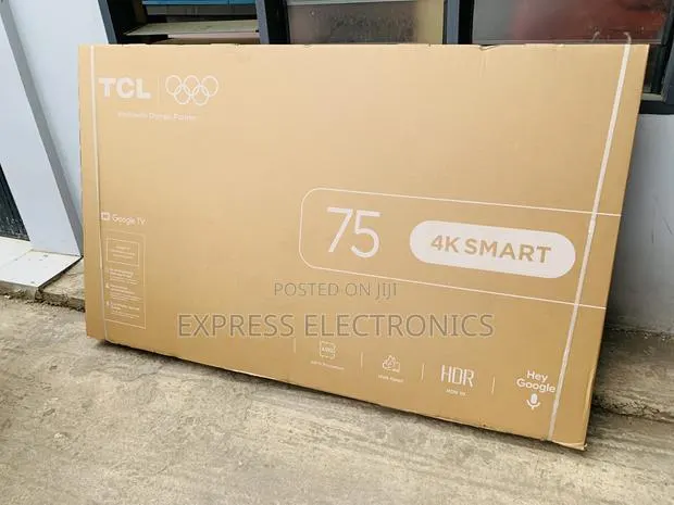 Zealous Sleek TCL 75'' Uhd Led 75p6k Smart Android High Quality · Photo 1