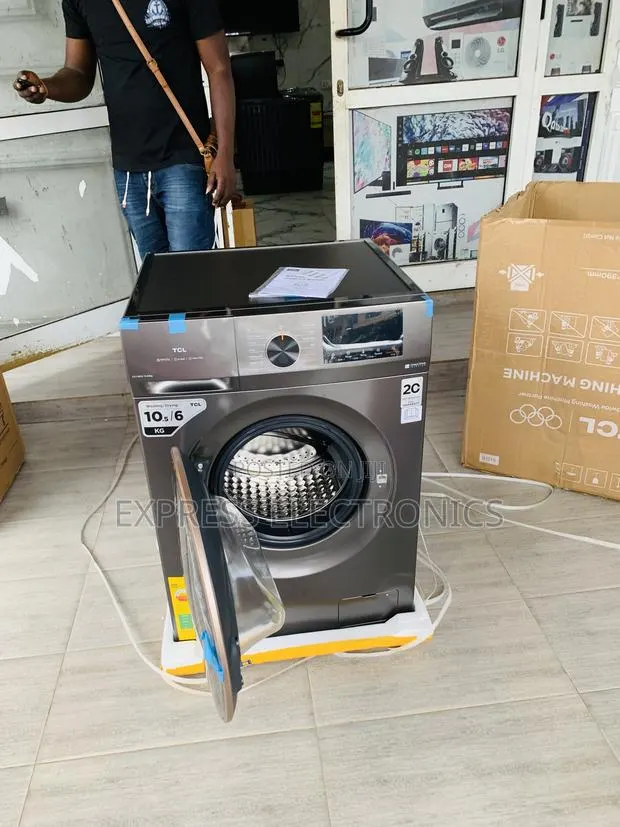 Best at Store TCL Washing Machine TWF105-C20-10.5kg DD Inverter Washer · Photo 1
