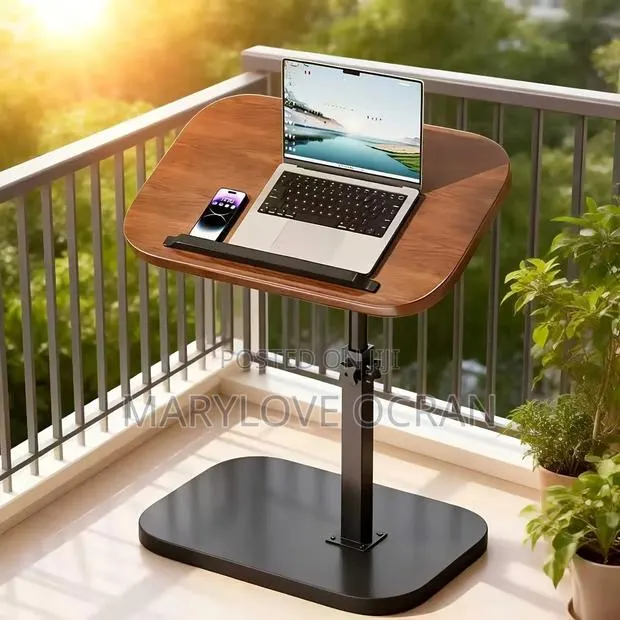 Side Laptop Table With Adjustable Height · Photo 1