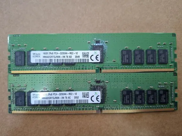 Hynix HMA82GR7DJR8N-XN 16GB DDR4-3200MHz PC RDIMMServer RAM Memory · Photo 1