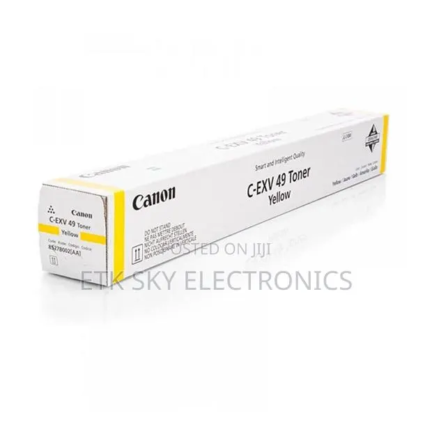 Canon Toner Cartridge Cexv-49 Yellow · Photo 1