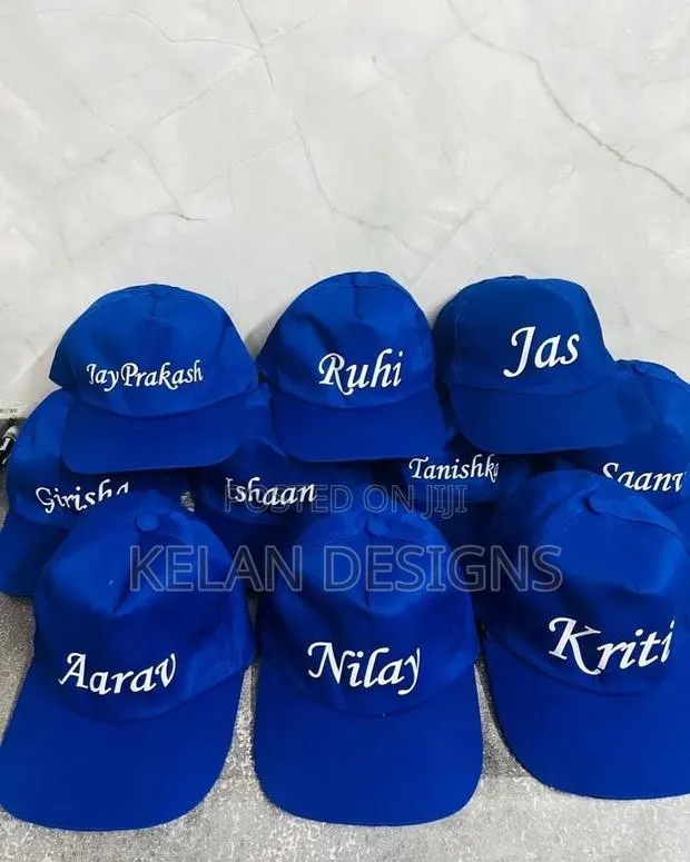 We Do Cap Customization as Well · Photo 1