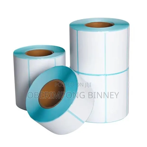 Sticker Paper Rolls 80x25mm (200 Stickers on a Roll) · Photo 1