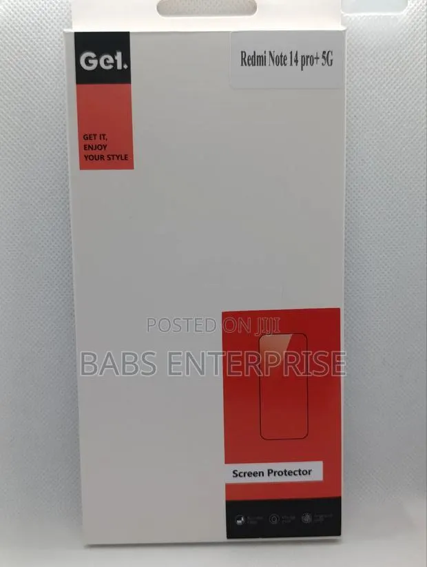 Xiaomi Redmi Note 14 Pro + 5g 3d Curved Glue Glass Screen Protector · Photo 1