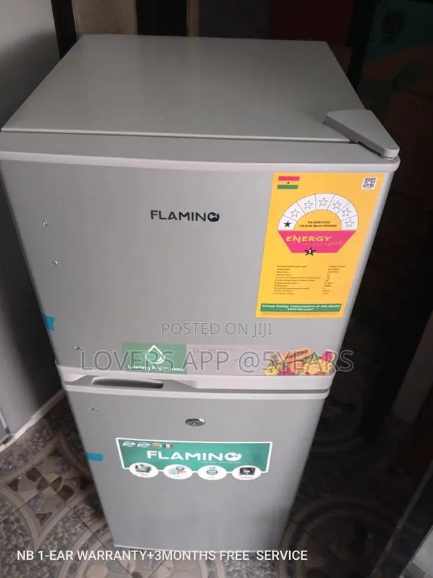 A Brand New Double Door Flamino Refrigerator Power Perfection. · Photo 1