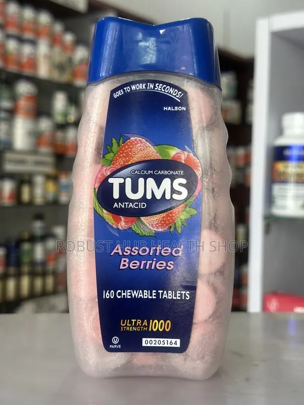 TUMS Antacid, Chewable Tablets · Photo 1