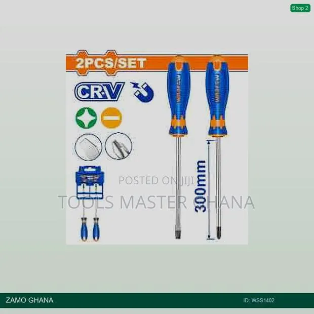 2 PCS Screwdriver - Wss1402 · Photo 1