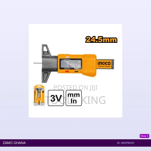 Digital Tread Depth Gauge - Hdcp00101 · Photo 1