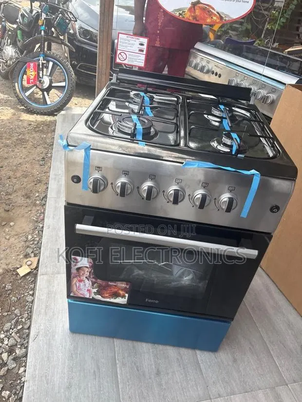 Newline 60x60 Gas Cooker Stylish Design With Strong Performance · Photo 1