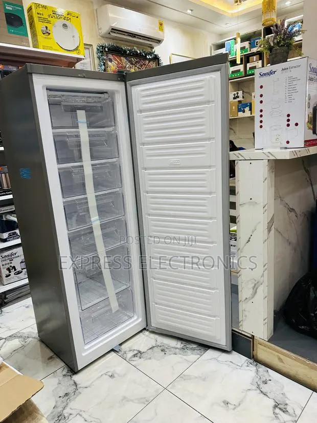Fast Chill Upright Freezer Nasco Grey Single Door Nasd1-33 · Photo 1