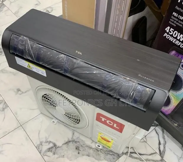 Correct New TCL 1.5 Hp Inverter Air Conditioner in Dark Gray/Black · Photo 1