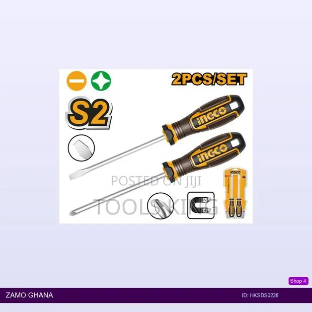 2 PCS Screwdriver - Hksds0228 · Photo 1