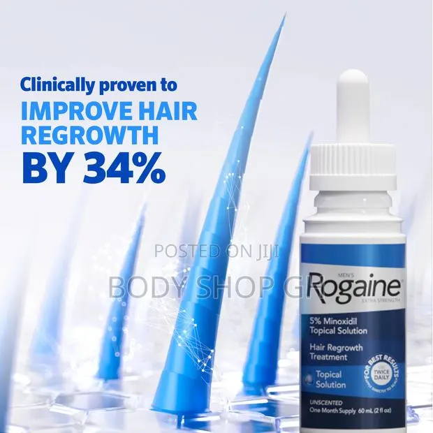 Rogaine Extra Strength 5% Minoxidil Solution for Thinning Hair Loss · Photo 1