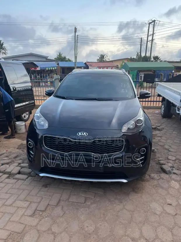 Kia Sportage EX AWD 2018 Black · Photo 1