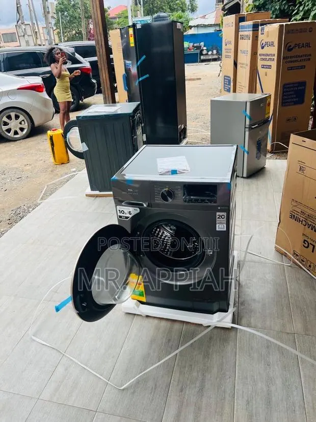 Buy Unique TCL 10.5kg Fully Automatic Washing Machine(Gray). · Photo 1
