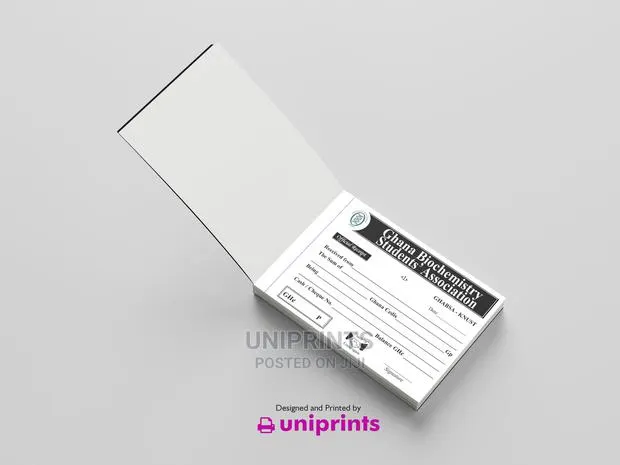Receipt Book Printing at Cheap Price in Knust · Photo 1