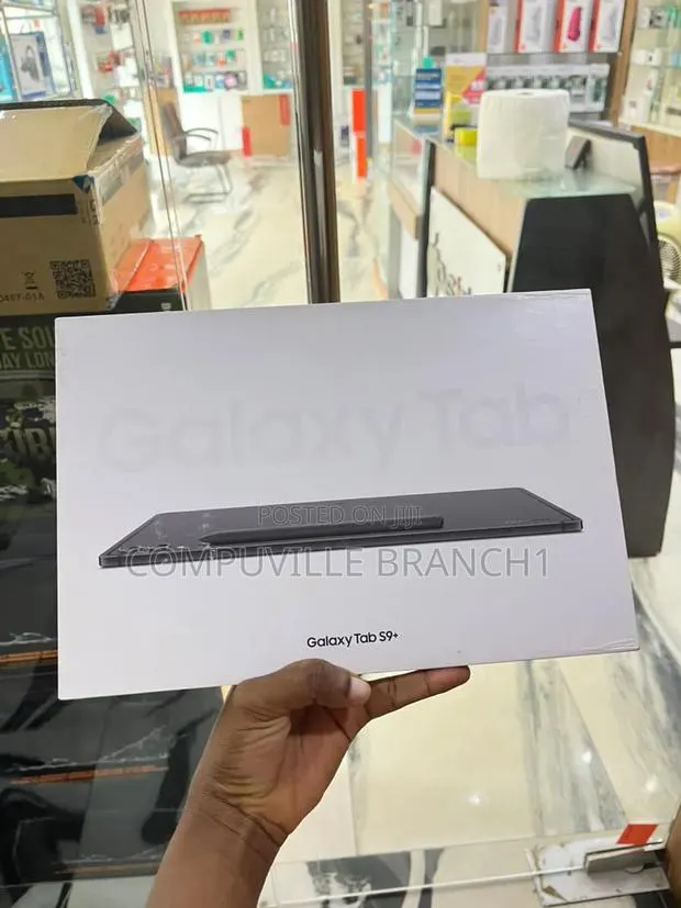 New Samsung Galaxy Tab S9+ 256 GB Black · Photo 1