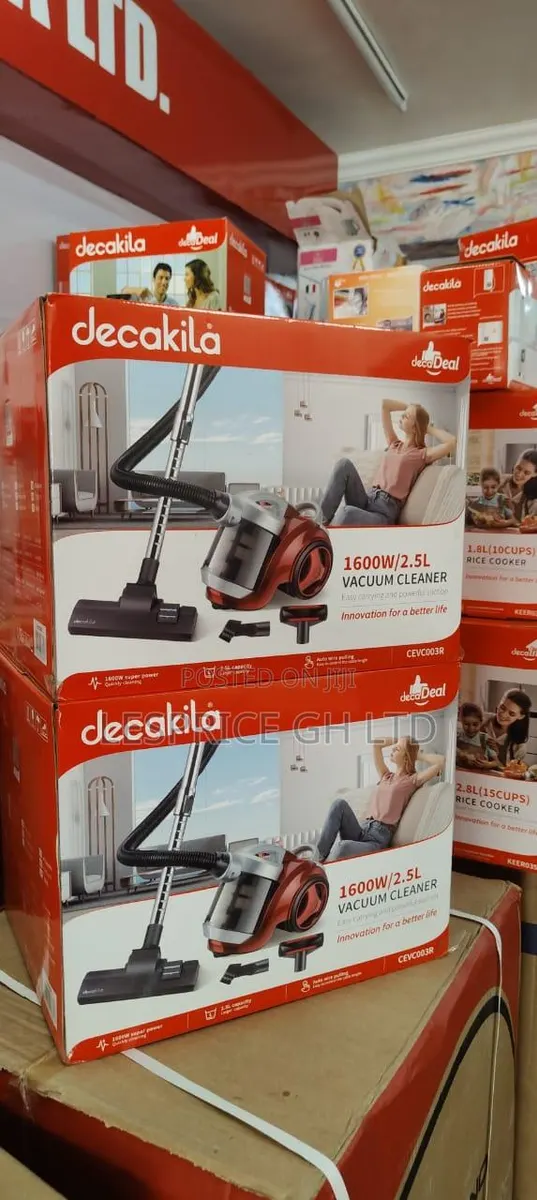 Sunday Special Promo on Our Clean 1600w Vacuum Cleaner From Decakila · Photo 1