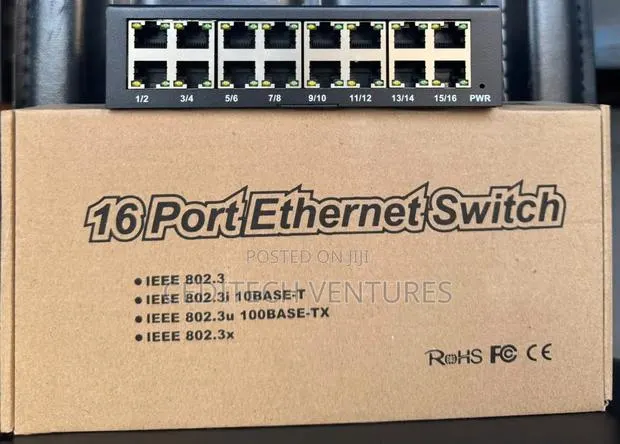 Network Switch 16 Port · Photo 1