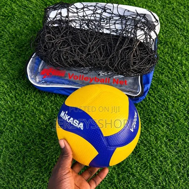 Original Mikasa Volleyball and Net Available · Photo 1