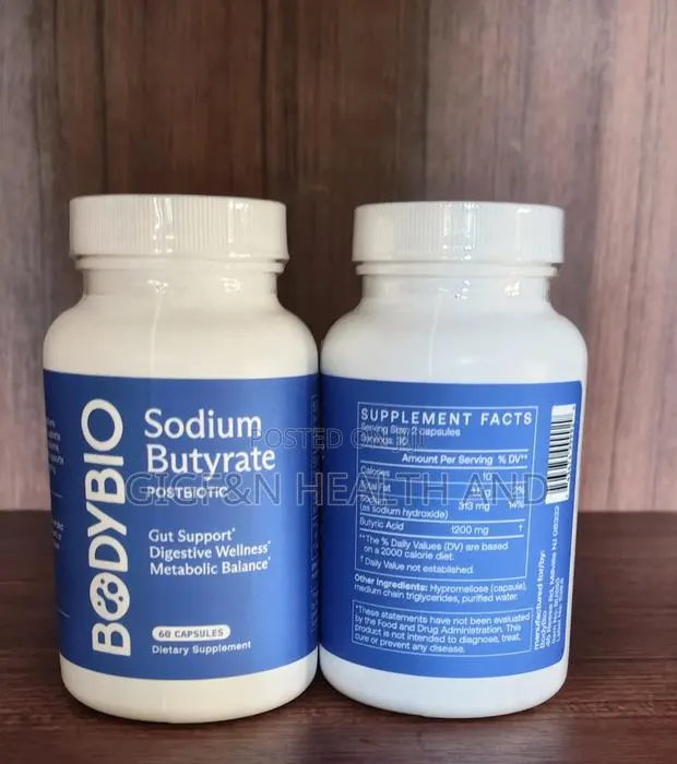 Sodium Butyrate 60 Capsules · Photo 1
