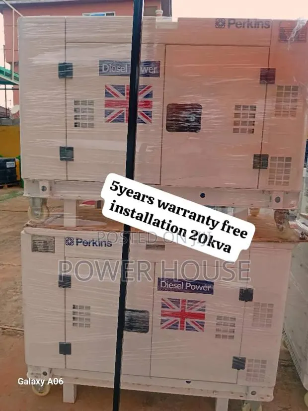 Vortex Shield 20kva Diesel Generator Perkins 20kva · Photo 1