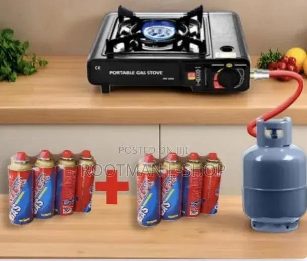 Promo 8 Canisters and 1 Portable Stove · Photo 1