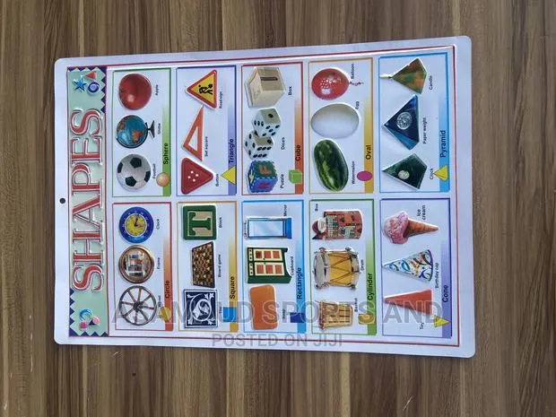 Original Kids Learning Material Knowing Shapes Available · Photo 1