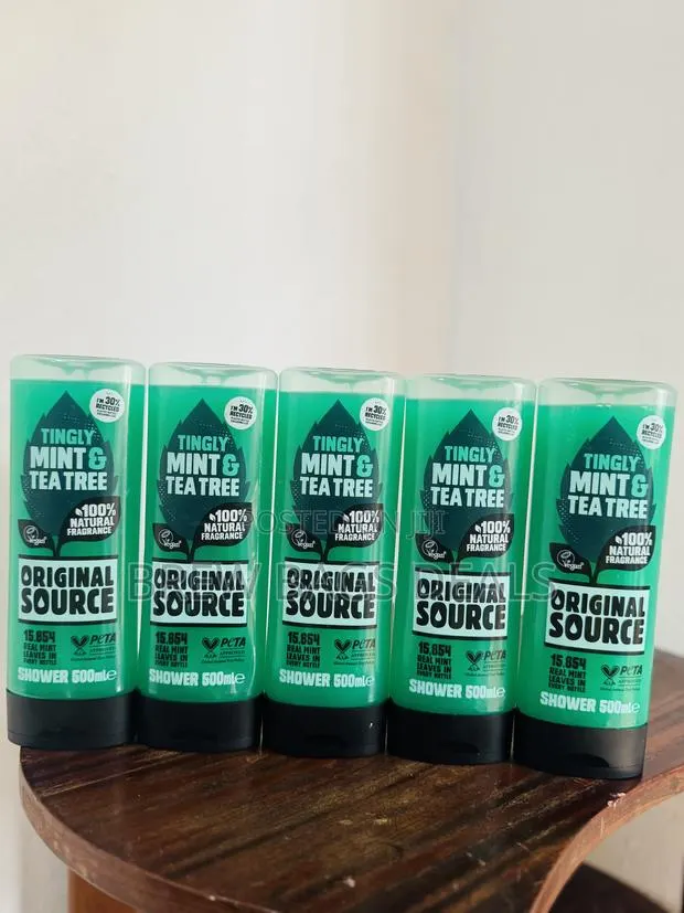 Original Source Tingly Mint & Tea Tree Shower Gel (500ml) From Uk. · Photo 1