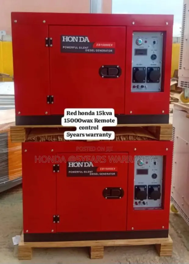 Coproduce Electric Power With Honad 15kva 15000wax Remote · Photo 1