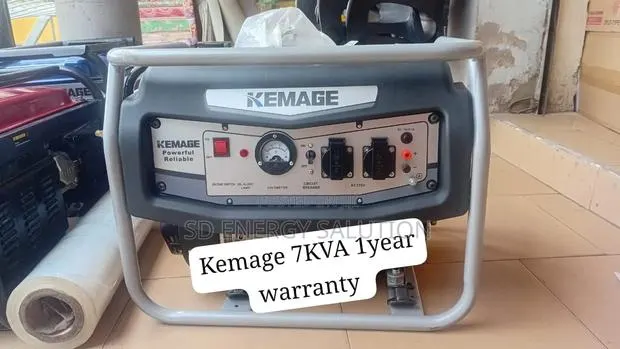 Kemage 7kva Petrol Generator – Fuel Efficient Durable 7kva · Photo 1