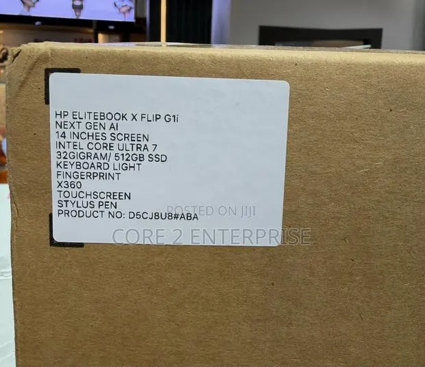 New Laptop HP EliteBook X Flip G1i 32GB Intel Core Ultra 7 SSD 512GB · Photo 1