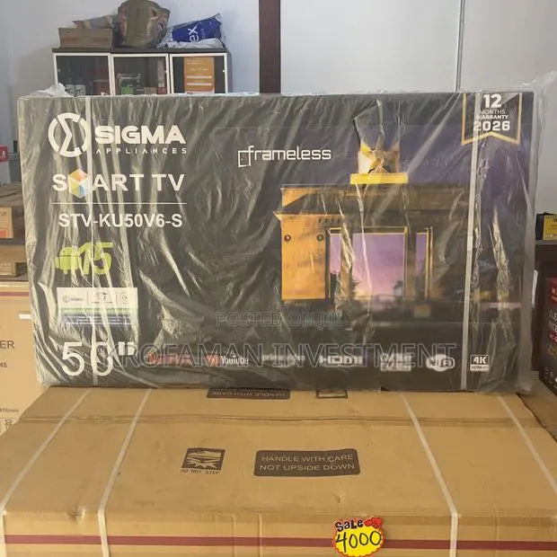 Sigma 50inch Smart Tv Ku50v6-S · Photo 1