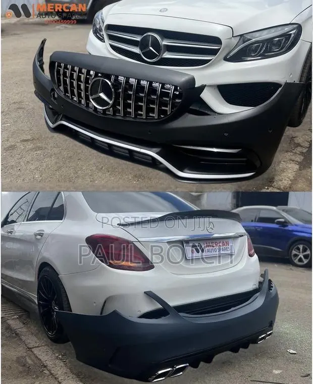 Mercedes-Benz C-Class Upgrade Bumpers · Photo 1