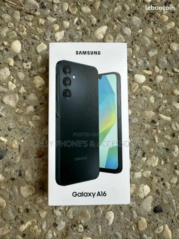 New Samsung Galaxy A16 5G 256 GB Black · Photo 1