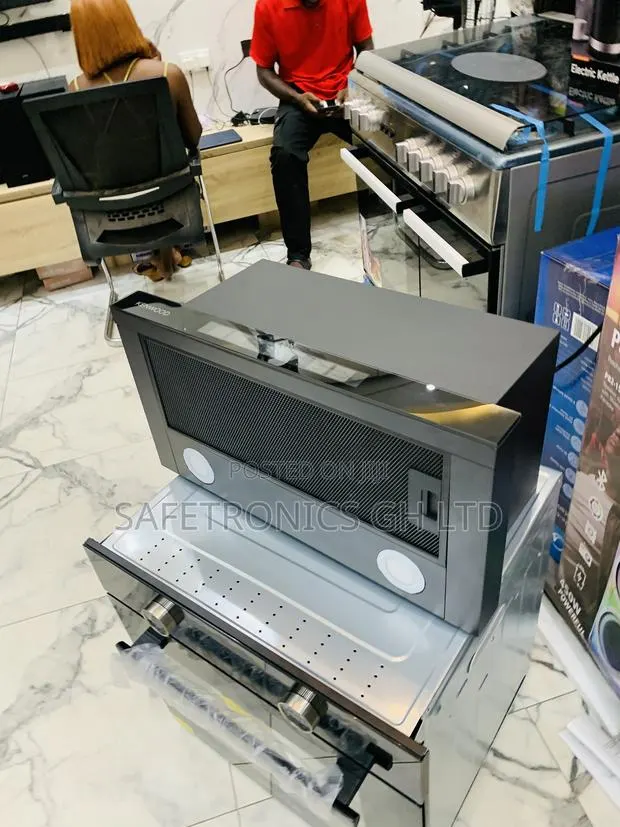 Authentic Black Kenwood 90cm Extractor (Range Hood). · Photo 1